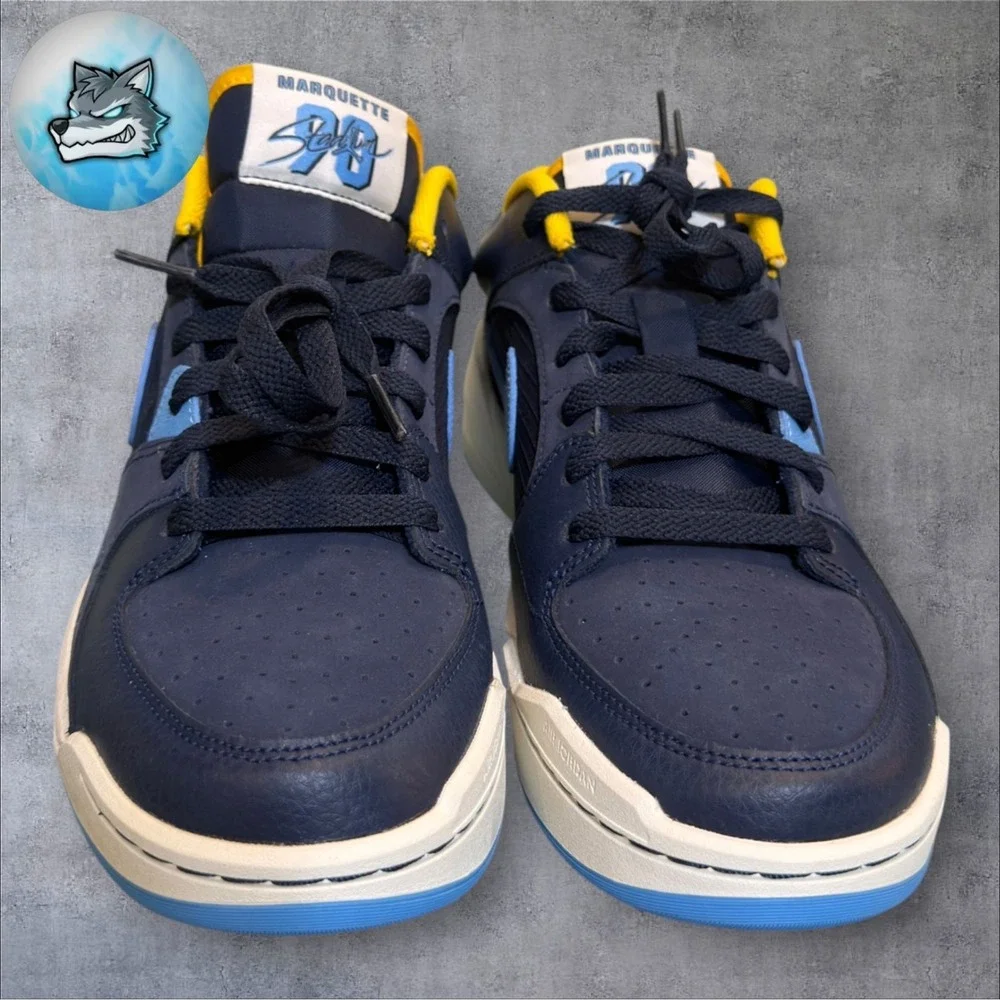 Jordan Stadium 90 Marquette Golden Eagles PE Shoes Men's Size 8.5 FJ6233-100